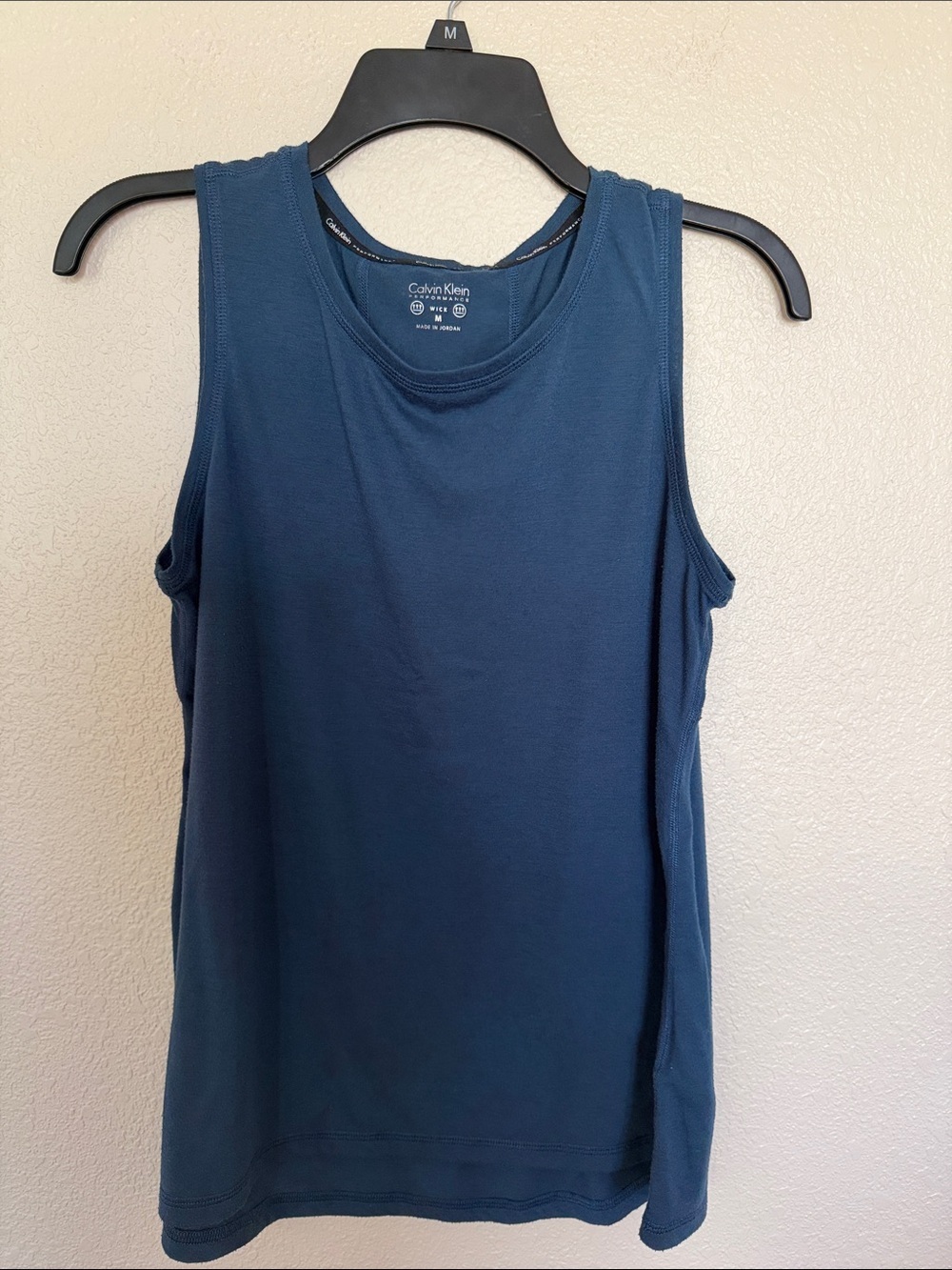 Calvin Klein Dark Blue Work Out Tank Top